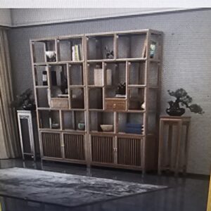 Bộ kệ trang trí gồm đôn .Kệ to : 96*300*30 Kệ nhỏ : 30*30*80