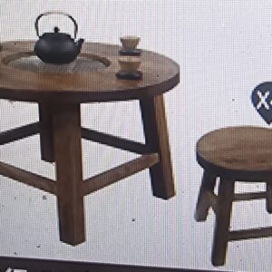 Bộ bàn trà nhỏ có bếp than